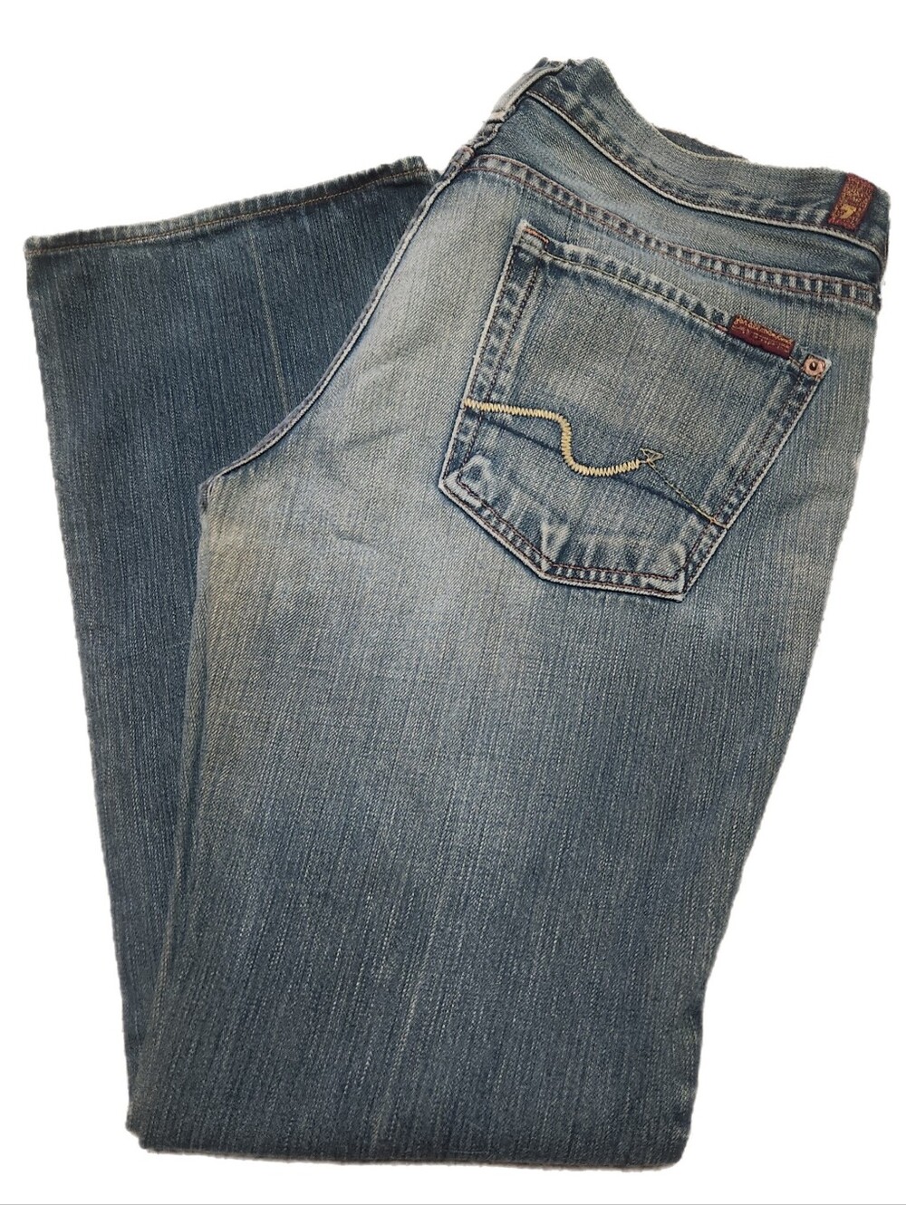 7 For All Mankind Low Rise Bootcut Jeans Size 32